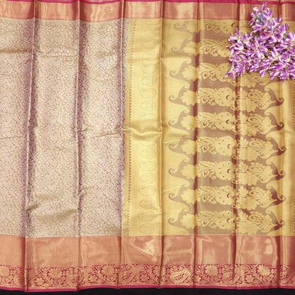 1 Gram Gold zari semi kanchi pattu saree✨️