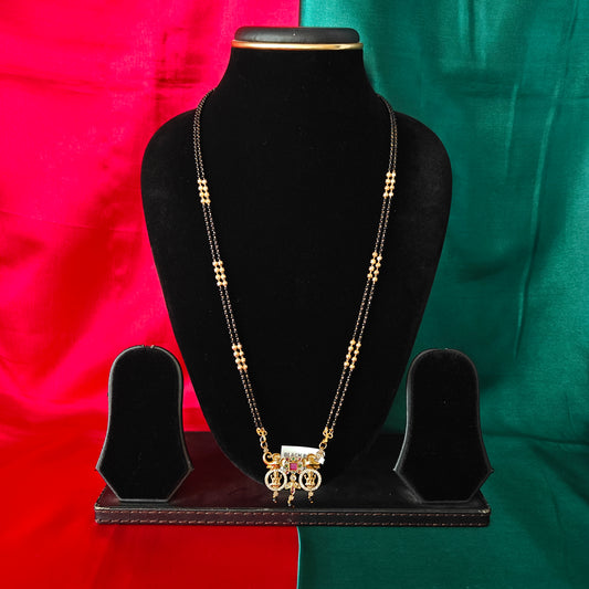 Beautiful Black Beads Long