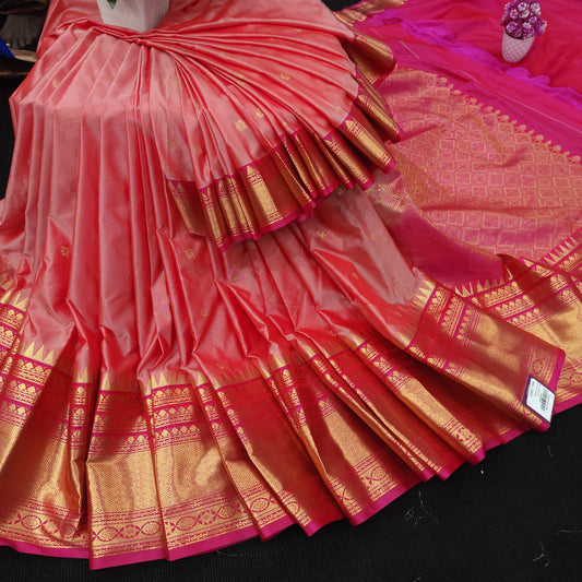 ✨️Gadwal Semi Pattu Sarees✨️