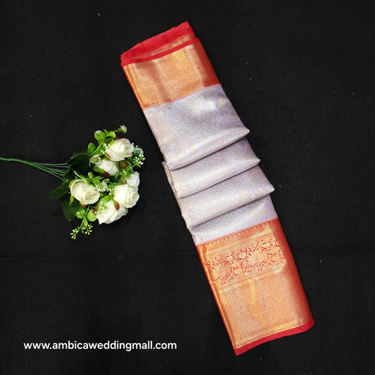 Semi Kanchi Pattu Tissue Saree