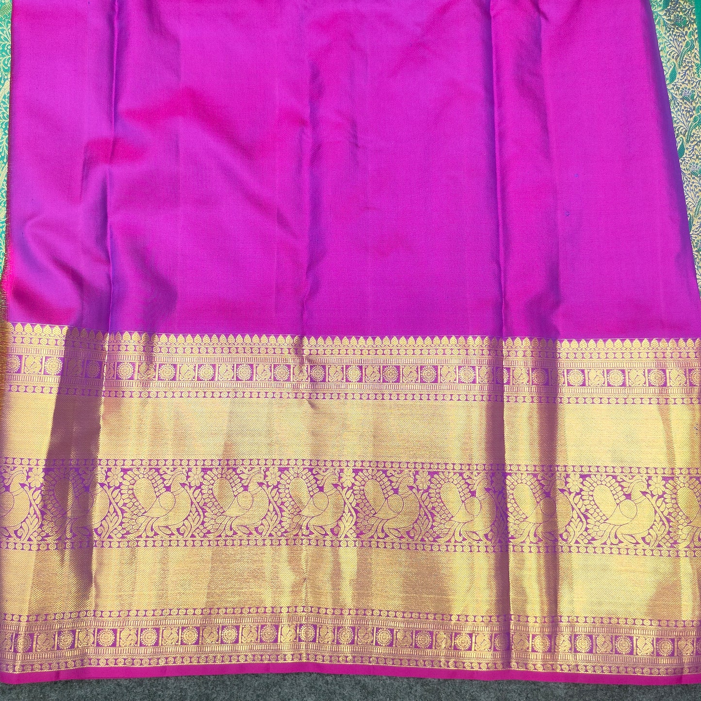 Kanchi Pattu Bridal Pure Zari Saree