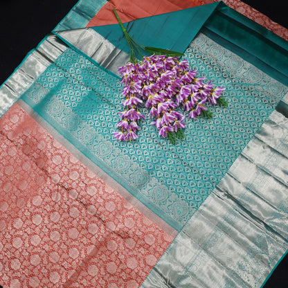 Pure Resham Bridal Kanchi Pattu Handloom Saree