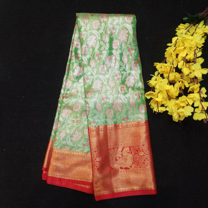 Semi Kanchi Pattu Tissue Sarees