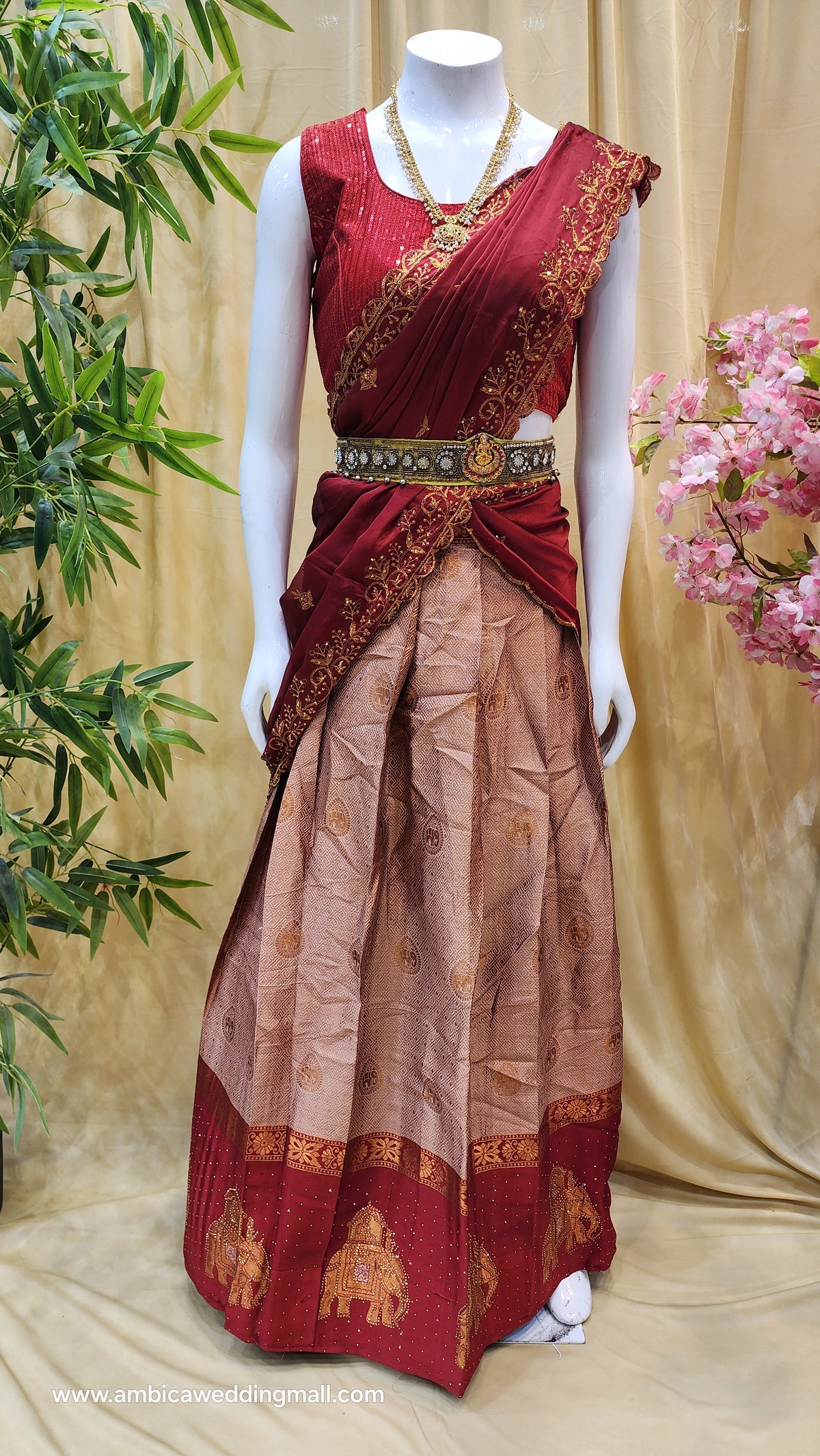 Free Size, Half Saree Collection ✨