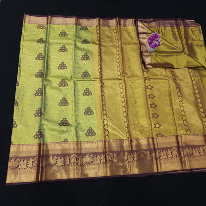 Semi  Kanchi Pattu Saree