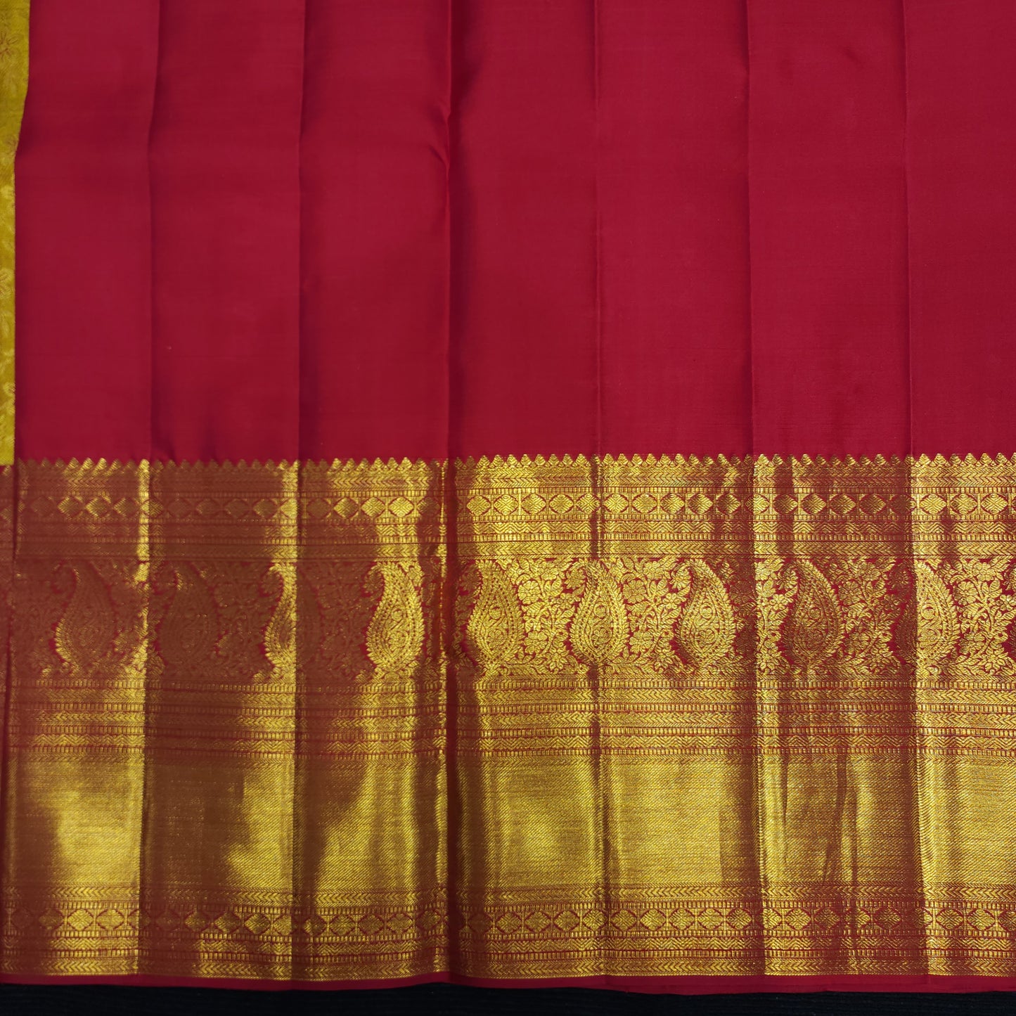 Pure Resham Bridal Kanchi Pattu Handloom Saree