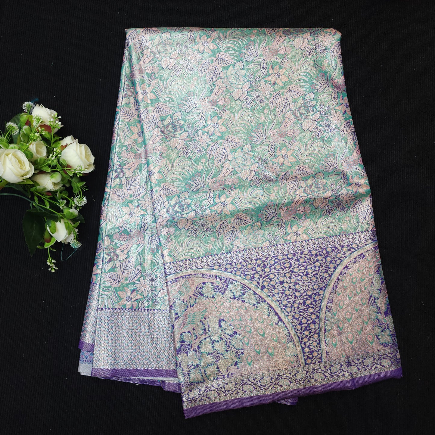 Meenakari Kanchi Pattu Sarees 😍✨️