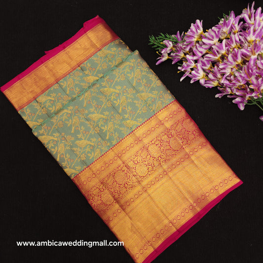 Pure Handloom Resham Kanchi Pattu Sarees 😍✨️