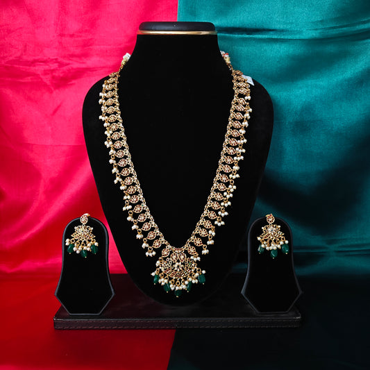Beautiful Nakshi Long Necklace
