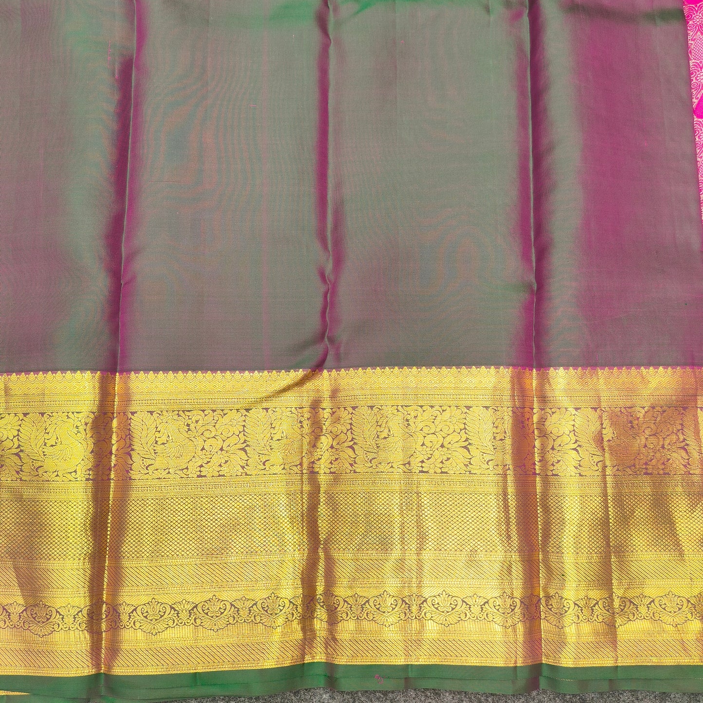 Kanchi Pattu Bridal Pure Zari Saree