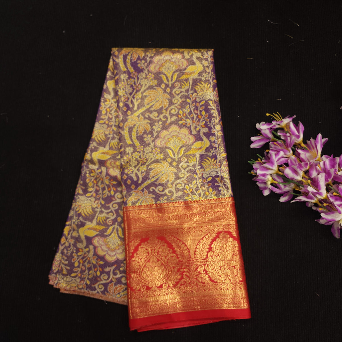 Kanchi Pattu Mix Lehengas [5 To 8 Years ]