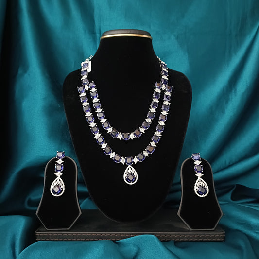 Elegant AD Zirconia Necklace