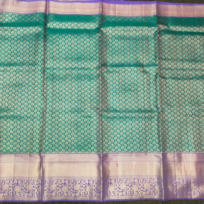 Pure Resham Bridal Kanchi Pattu Handloom Saree