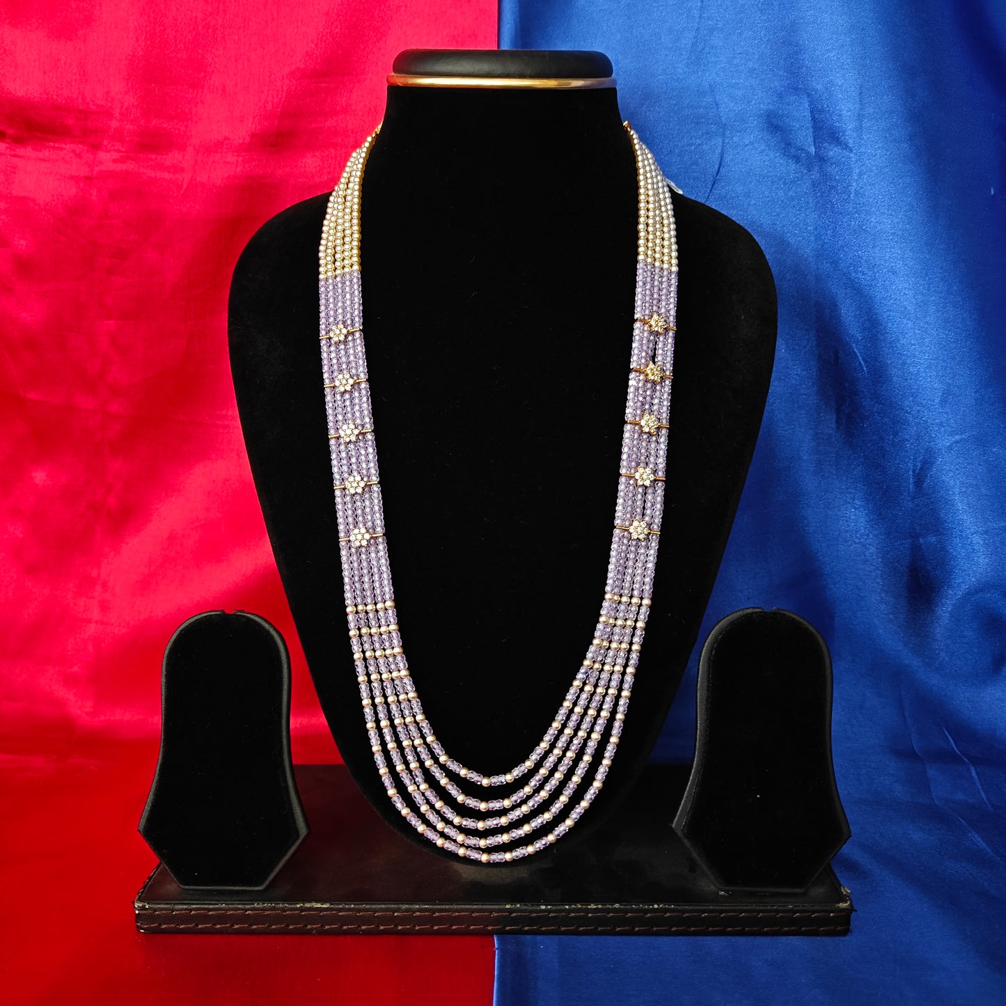 Beautiful Lavender Coloured Honex Necklace