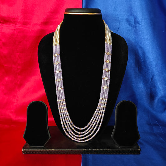 Beautiful Lavender Coloured Honex Necklace