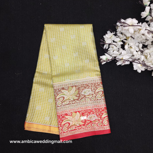 Kanchi Pattu Mix Lehengas [5 To 8 Years ]