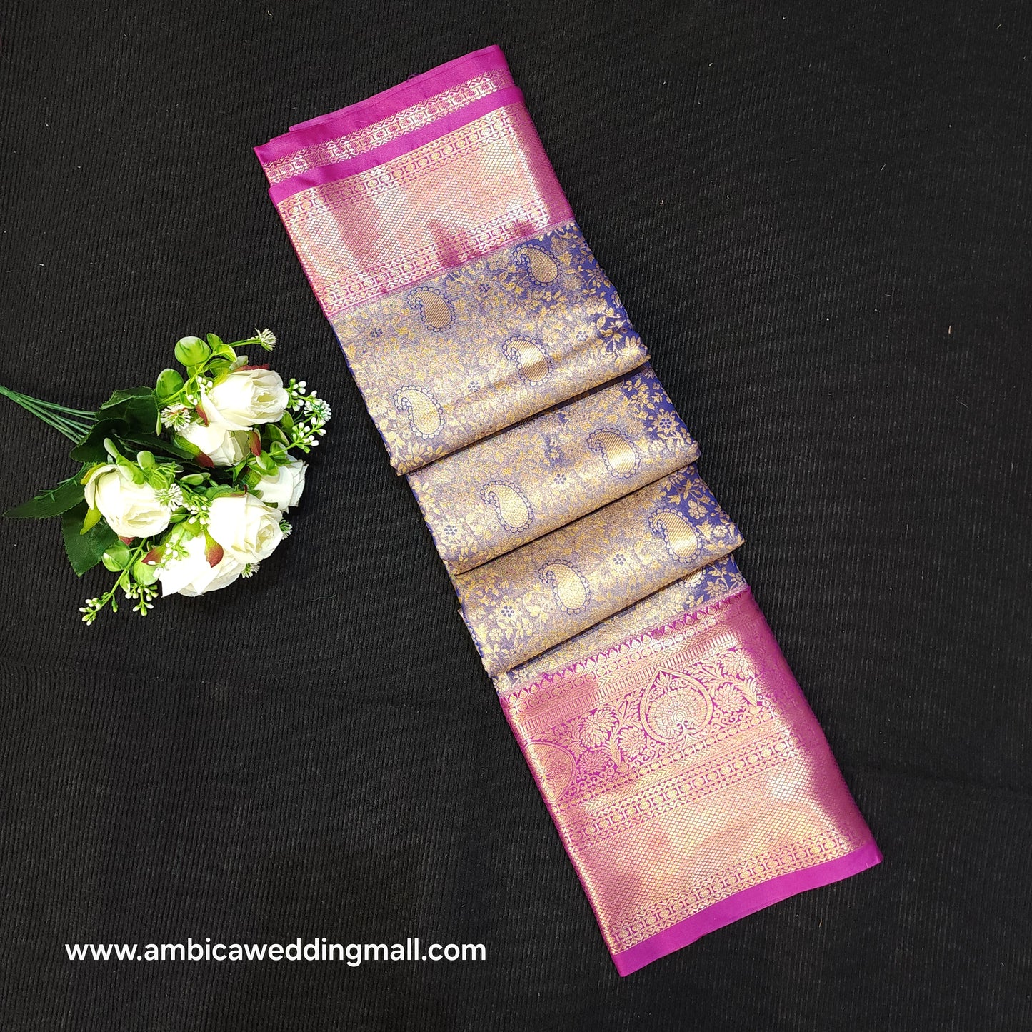 Semi Kanchi Pattu Tissue Saree