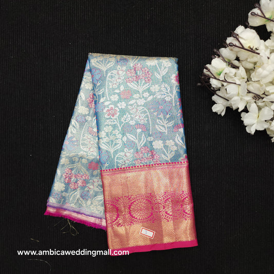 Kanchi Pattu Mix Lehengas [2 to 5 Years]