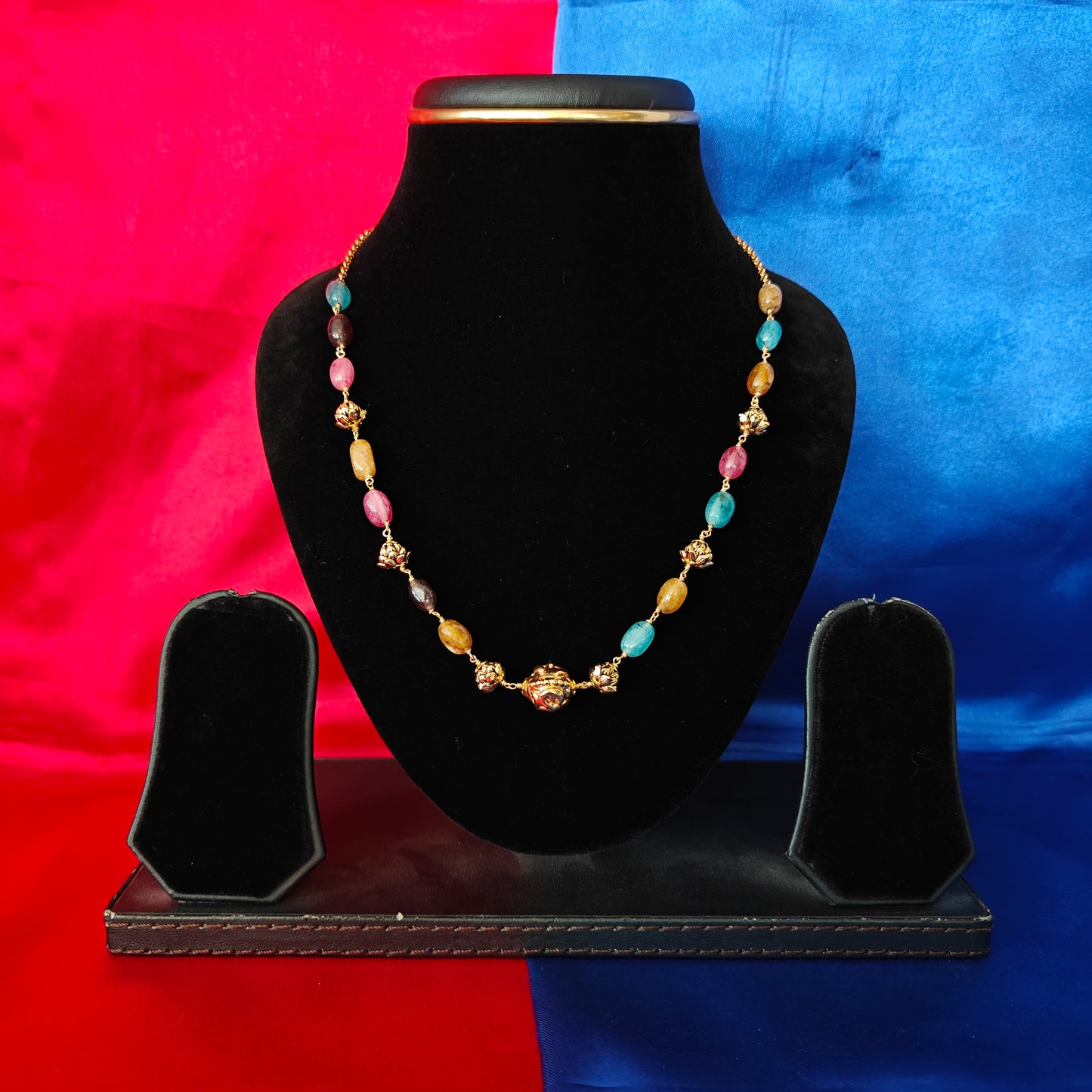 Beautiful Beads Mala In Multi Colour