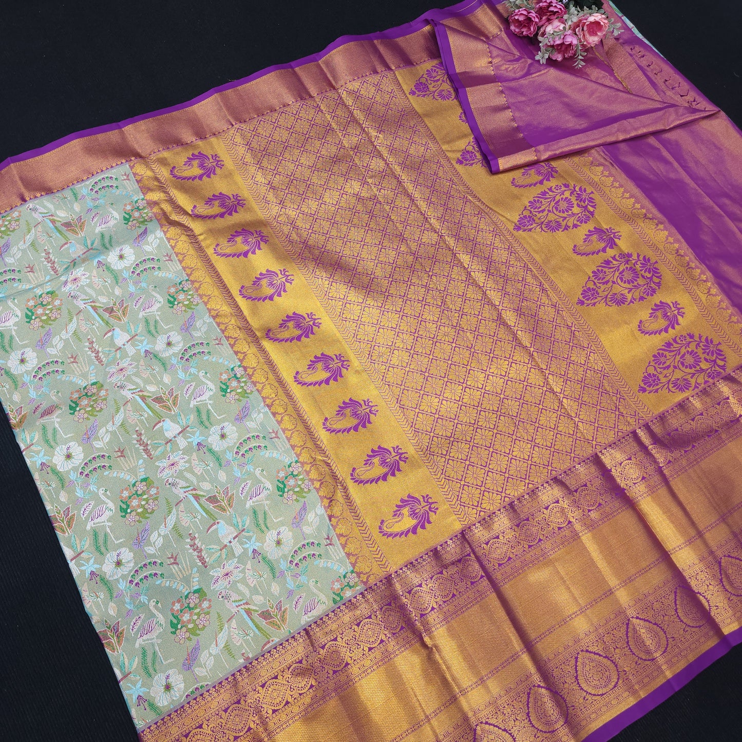 Semi Kanchi Pattu Sarees 😍✨️
