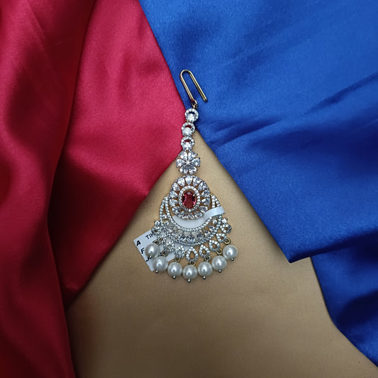 Beautiful GJ Tika In Ruby Stone