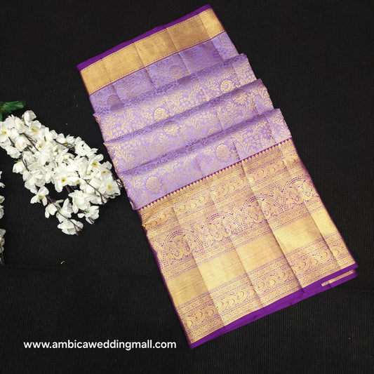 Pure Resham Bridal Kanchi Pattu Handloom Saree