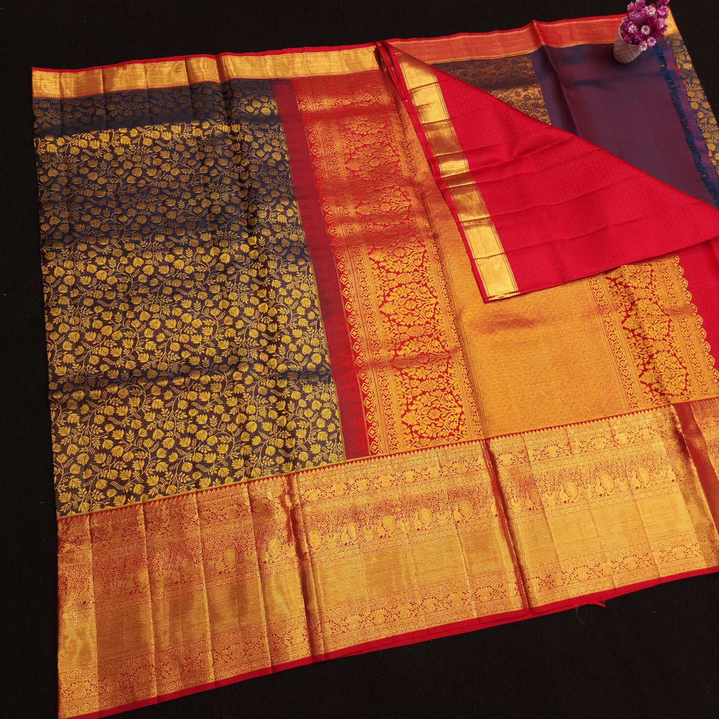 Pure Handloom Resham Kanchi Pattu Sarees 😍✨️