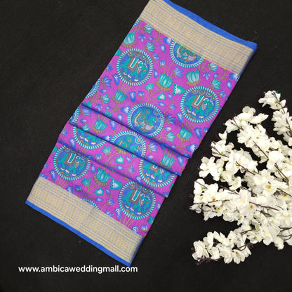 Kalamkari Fancy Saree