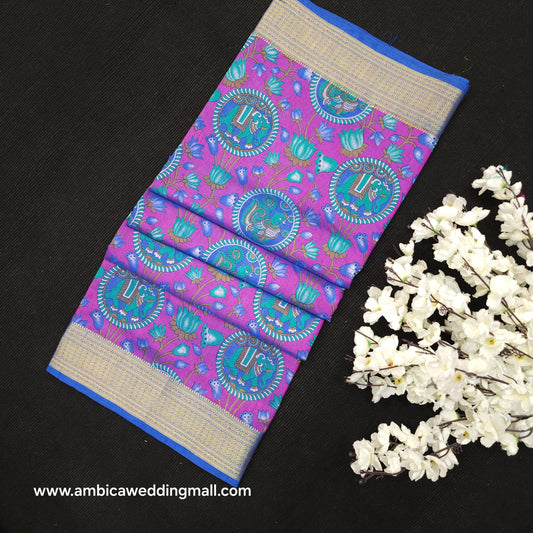 Kalamkari Fancy Saree
