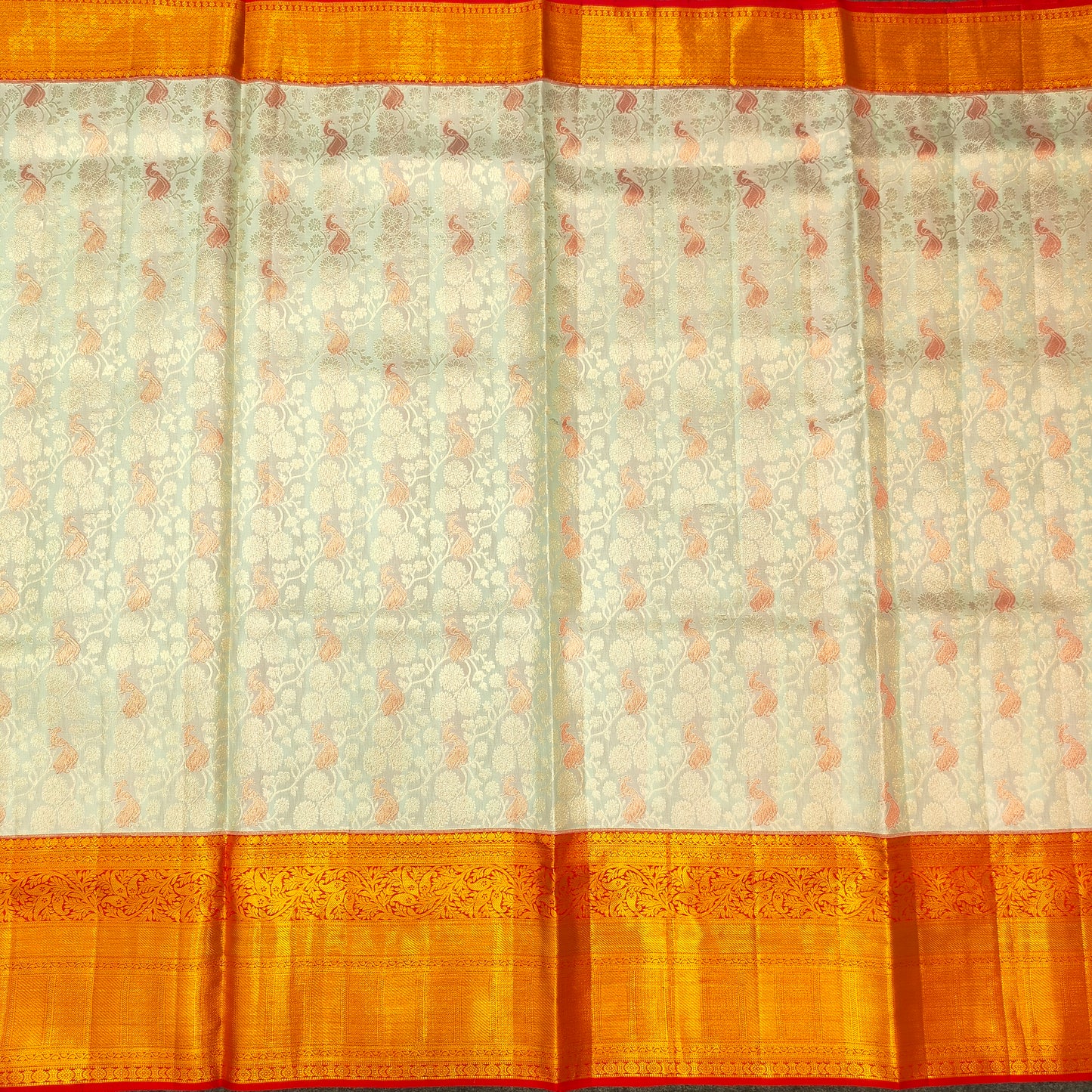 Pure Resham Bridal Kanchi Pattu Handloom Saree