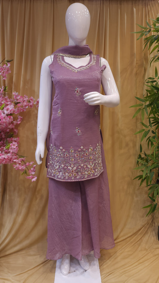 Fancy Sharara Dress [L Size]