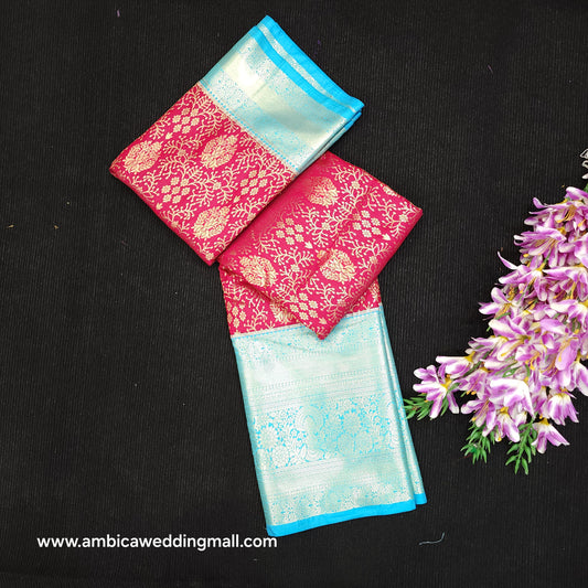 Resham Mix Kanchi Pattu Sarees