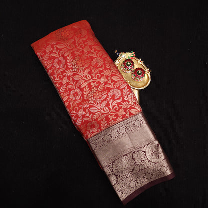 Semi Kanchi Pattu Sarees✨️