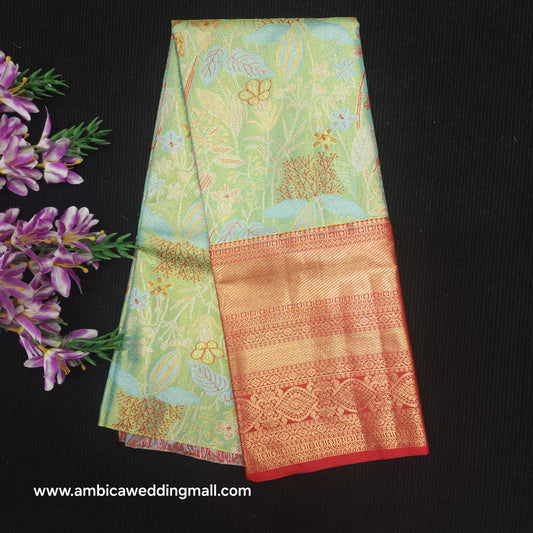 Buy Stunning Kanchi pattu mix Lehenga [5 To 8 Years]