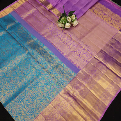 Bridal Resham Pure Handloom Kanchi Sarees