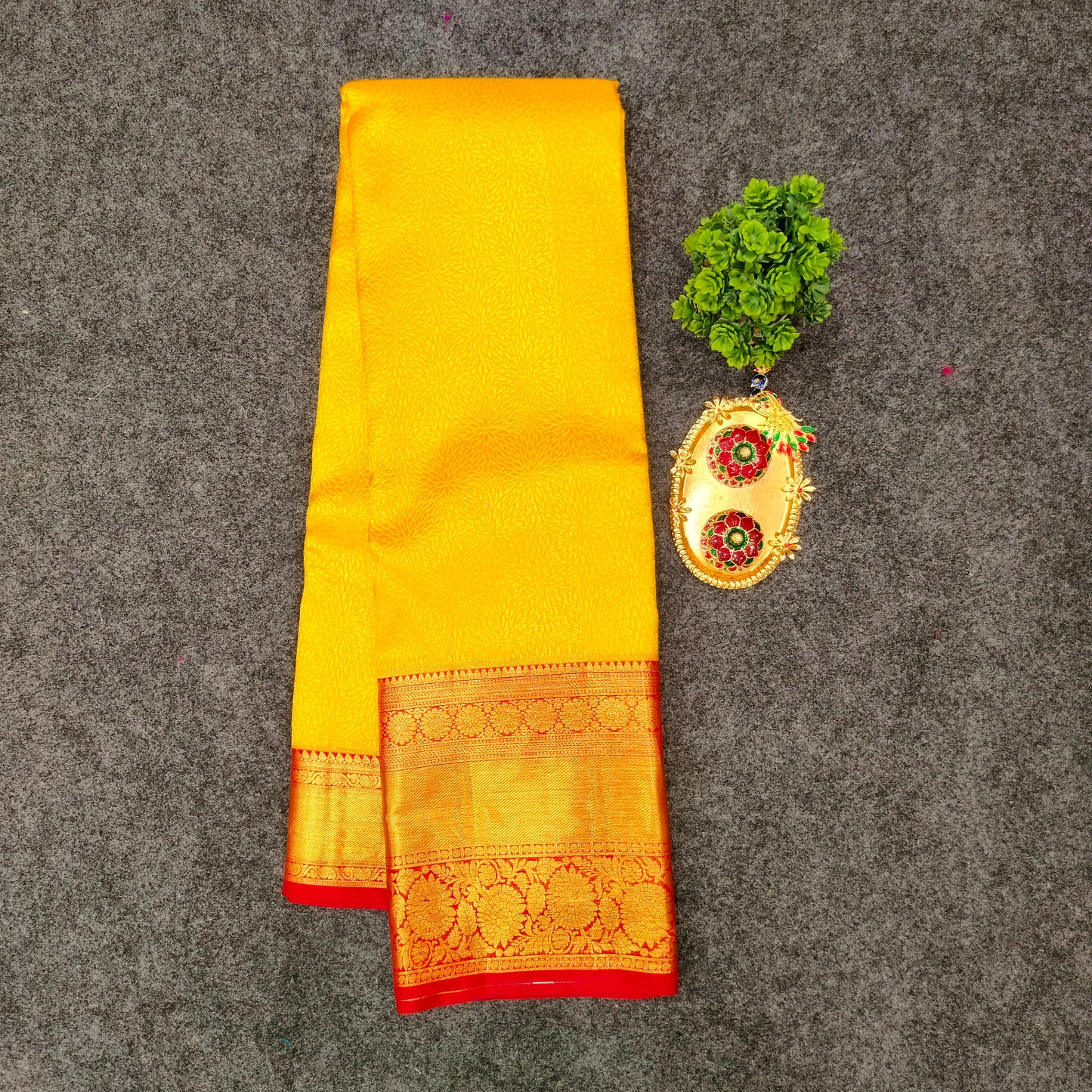 Kanchi Pattu Bridal Pure Zari Saree