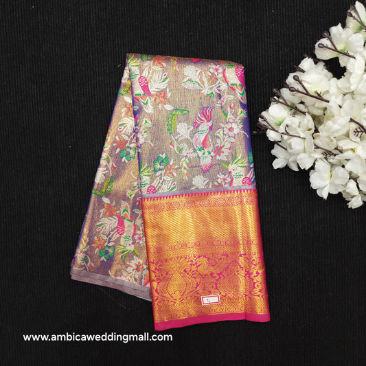 Kanchi Pattu Mix Lehengas [2 to 5 Years]