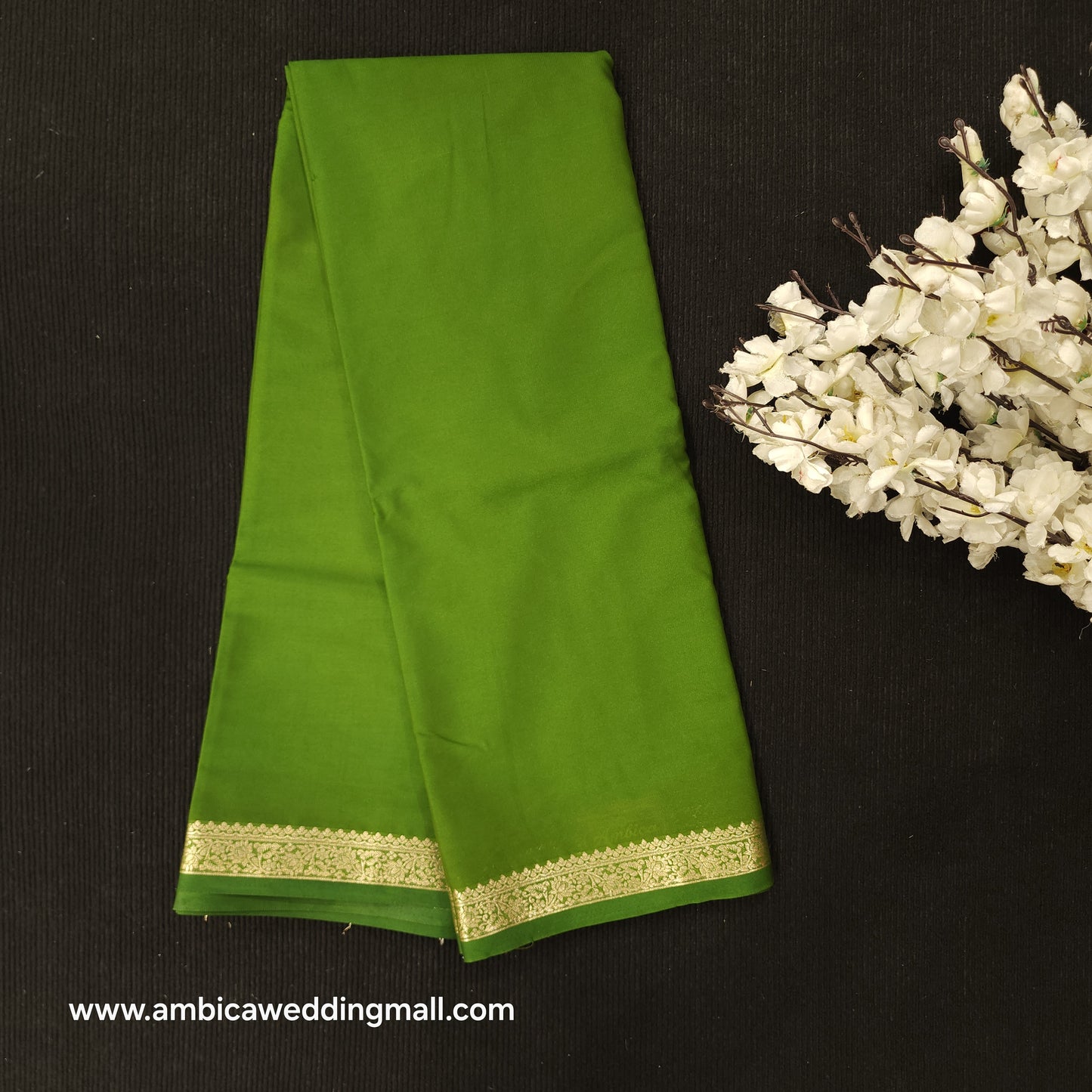 Mysore Silk Crape Saree - MS890