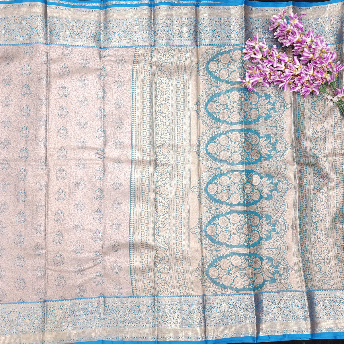 1 Gram Gold zari Tissue pattu saree✨️