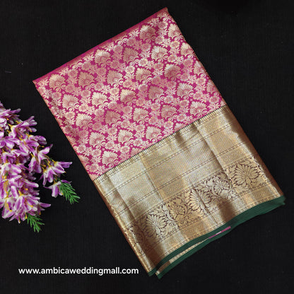Semi Resham Kanchi Pattu Saree