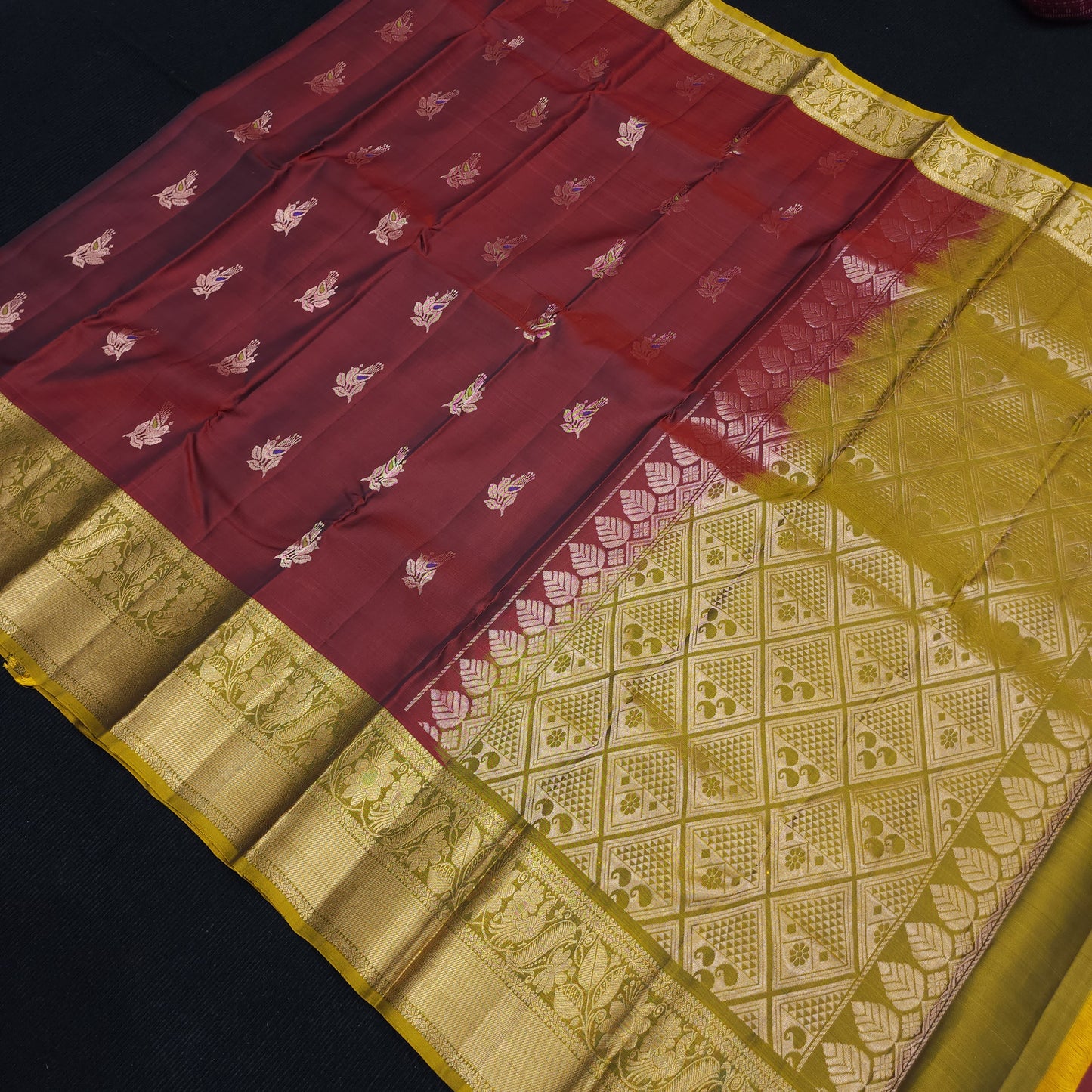 Pure Kanchivaram Pure Silk Sarees 🥻 ✨️
