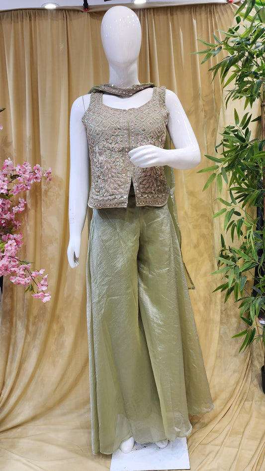 Fancy Sharara Dress [L Size]