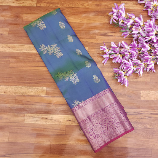 Semi Resham Kanchi Pattu Saree