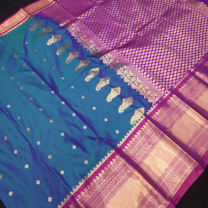 Semi Gadwal Pattu saree