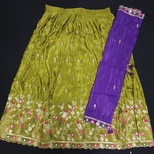 Banaras Fancy Half Saree