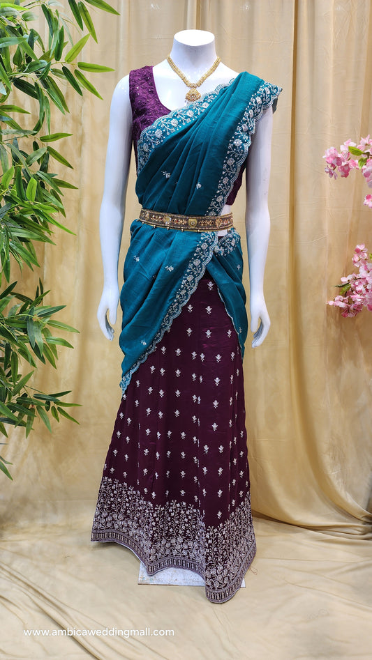 Free Size, Half Saree Collection ✨