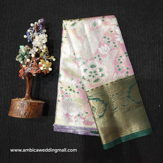 Kanchi Pattu Mix Lehengas [0 to 1.5 Years]