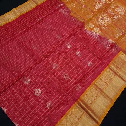 Kanchi Pattu Handloom Butta sarees ✨️