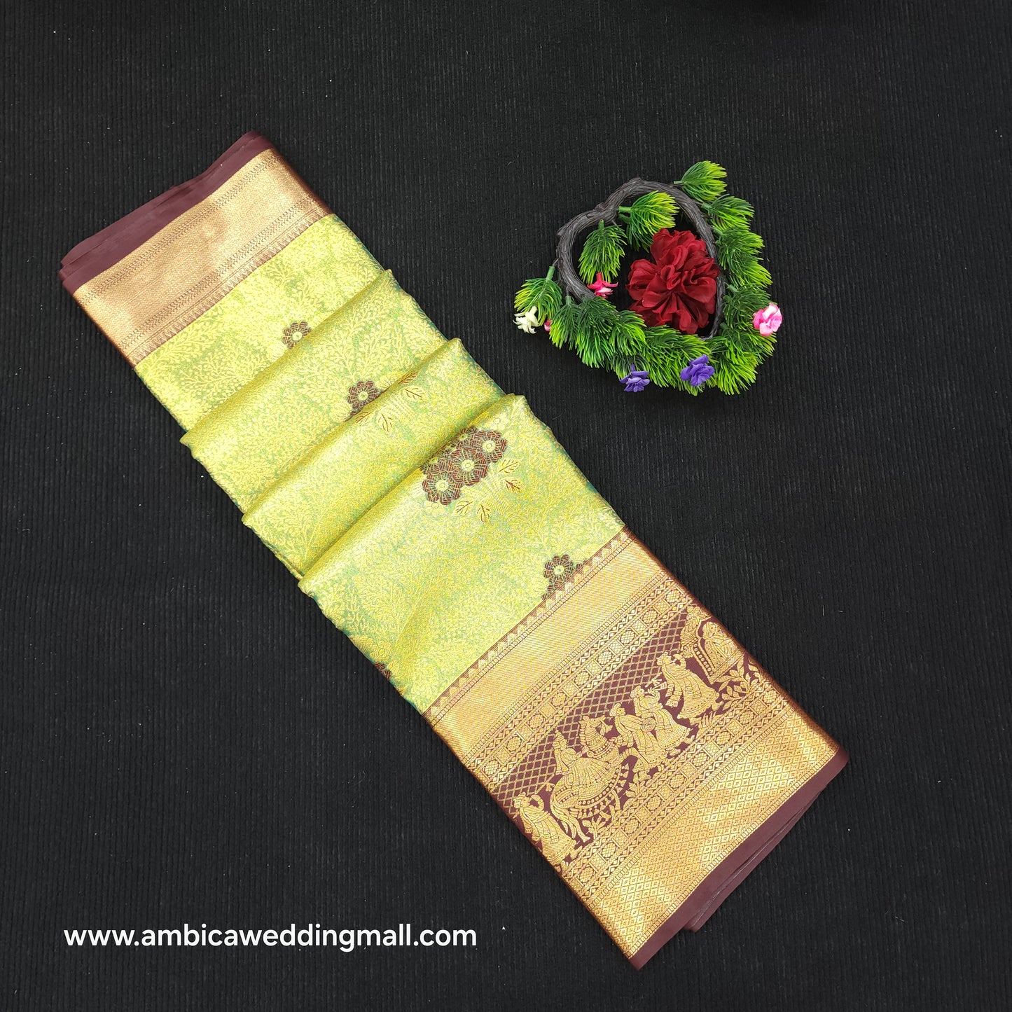 Semi  Kanchi Pattu Saree