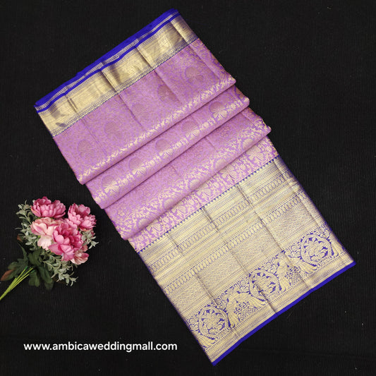Handloom Pure Resham German Kanchi Pattu Saree